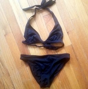 H&M | Black Triangle Bikini Swimsuit Size XS